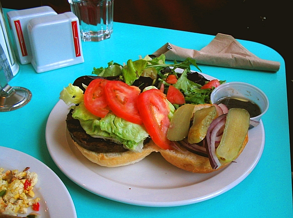 Sadie's Diner burger