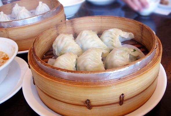 Asian Legend steamed pork dumplings
