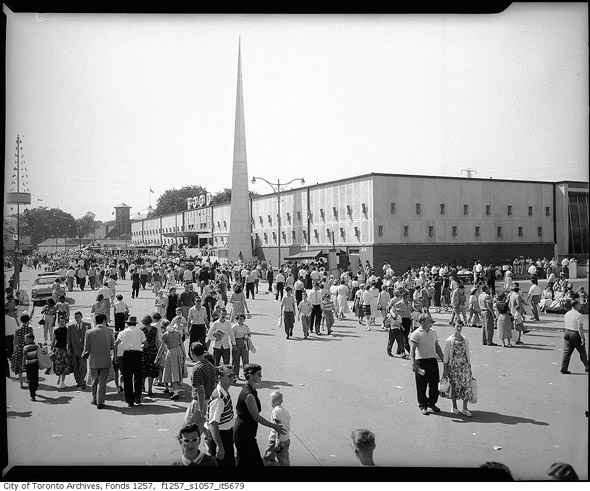 The CNE Food Building in the 1950s