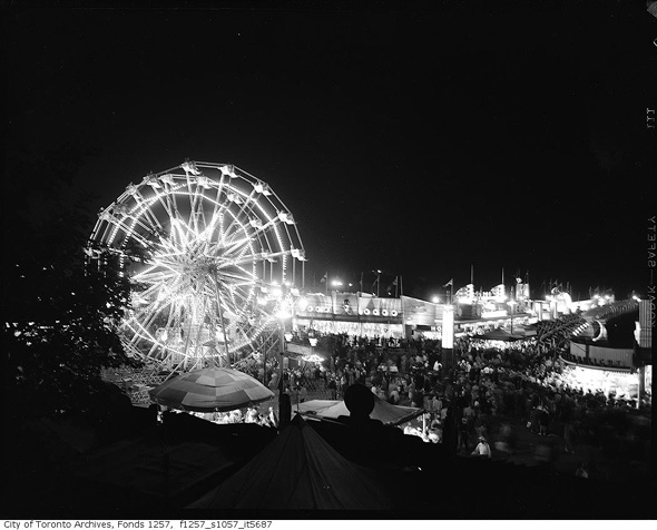 CNE Midway in 1952