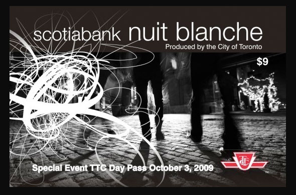Nuit Blanche ttc day pass