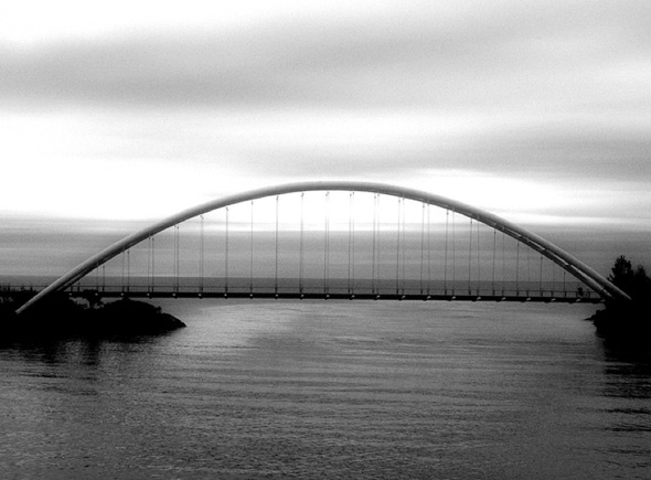 Humber Bay Bridge Toronto