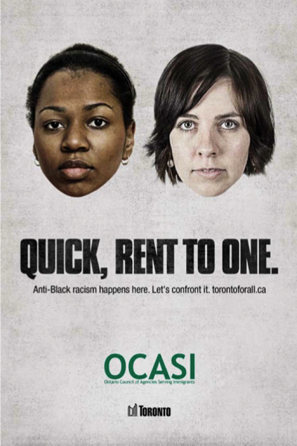 anti racism ad campaign toronto